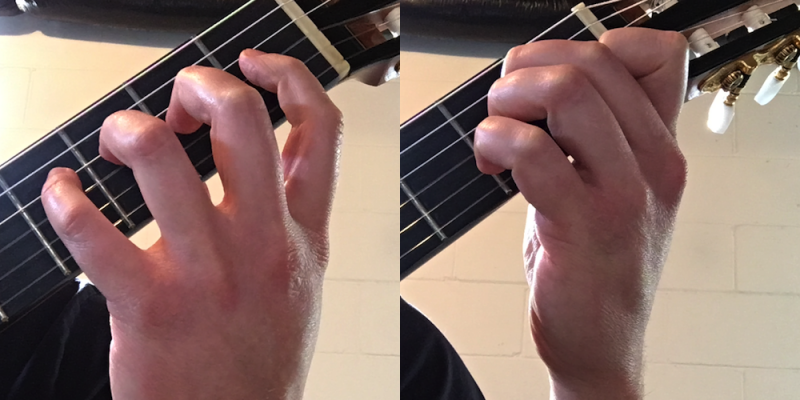 Two Types of Left Hand Shifting