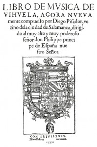 Pisador Libro de musica de vihuela Pisador Libro de musica de vihuela