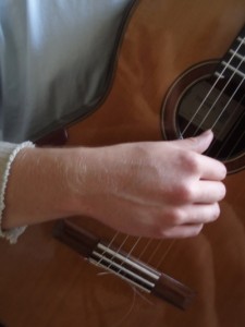 Classical Guitar Hand Position
